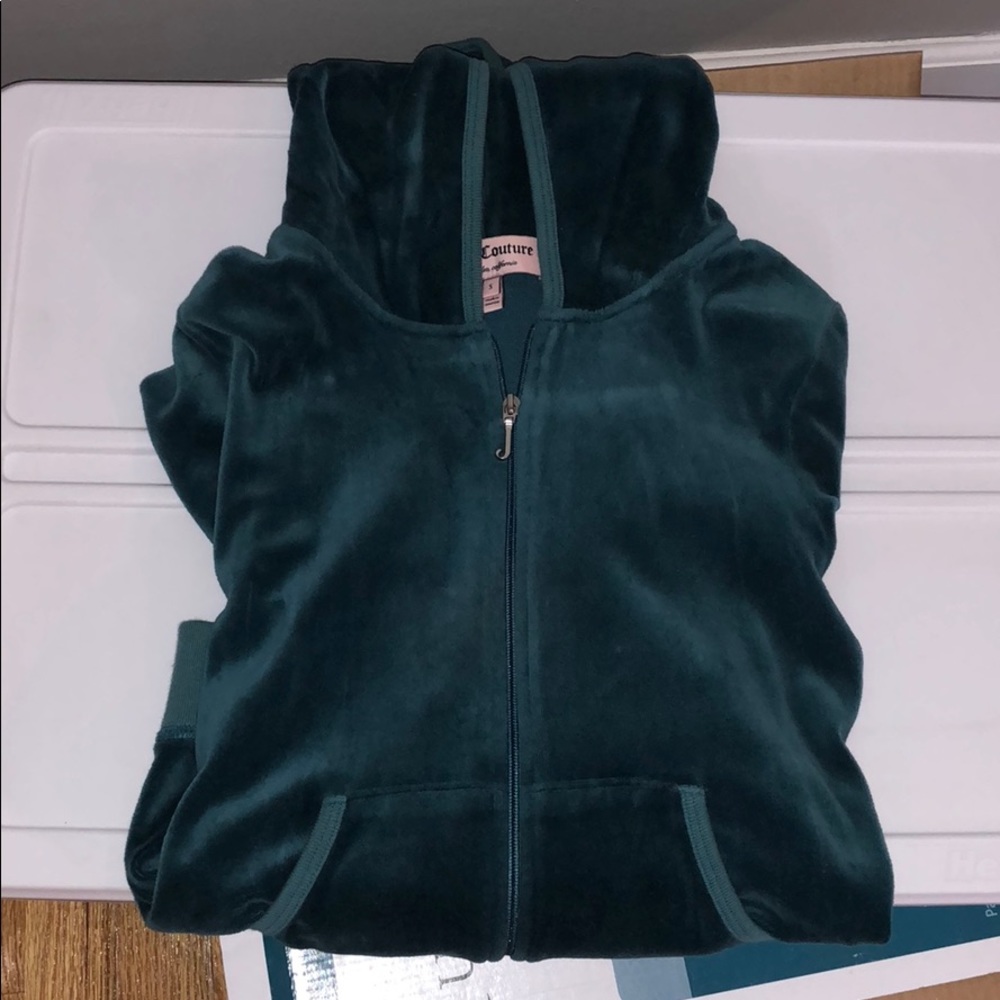 Juicy velour track jacket !